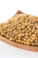 Soybean isolated on white background