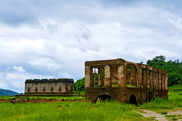 Old ruins on season