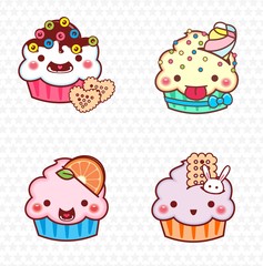 cupcake cartoon 15