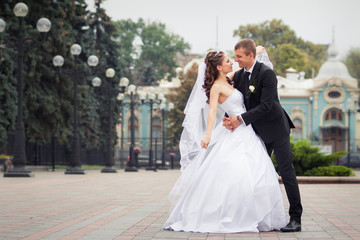 beautiful wedding couple