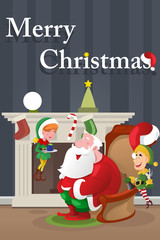 Christmas greeting card