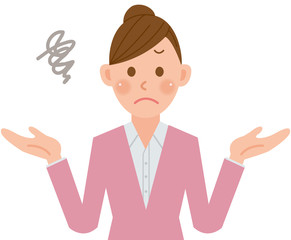 女性　わからない