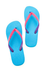 Flip flop isolated on white background
