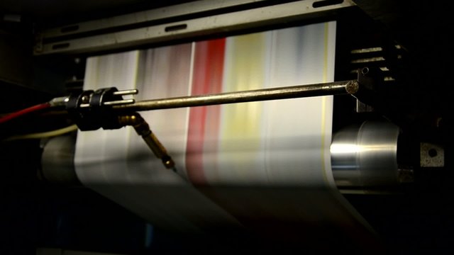 Offset print machine