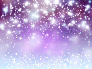 Glittery beautiful bokeh background