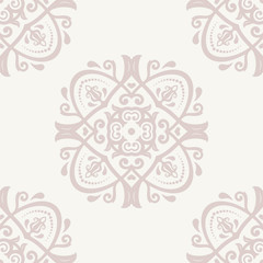 Orient Seamless Vector Pattern. Abstract Background