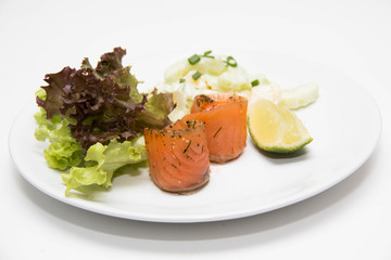 salmon salad