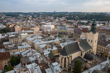 A roofs of Lviv