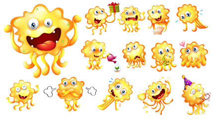 Fototapeta premium Yellow monster