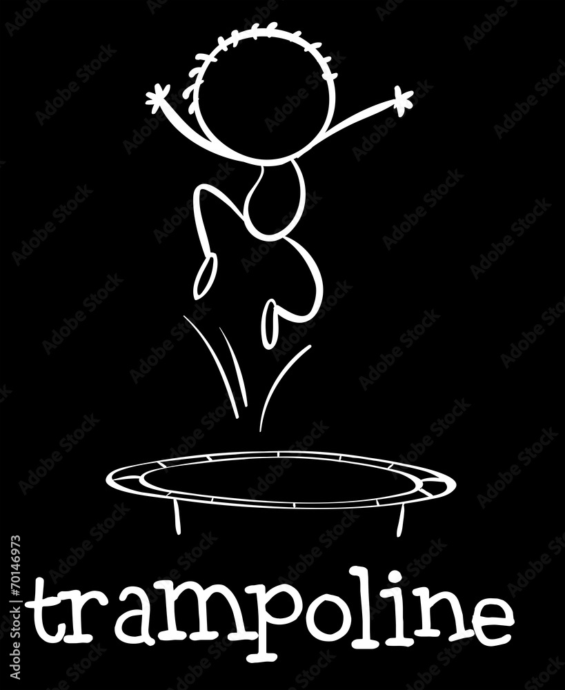 Poster Trampoline