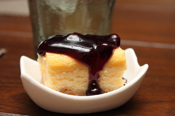 blueberry cheesecake