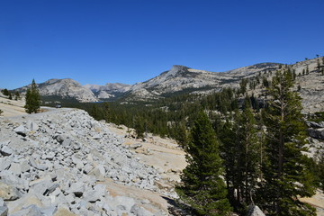 Fototapeta na wymiar Yosemite National Park in September 2014