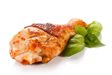 Grilled chicken leg