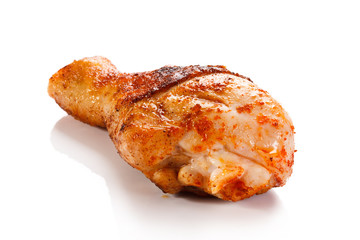 Grilled chicken leg