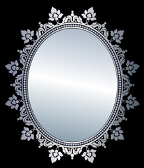 Mirror in frame