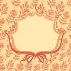 vector frame decorative flowers