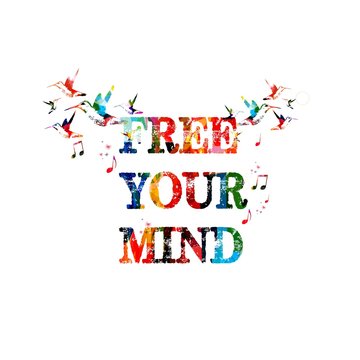 Free your mind inscription