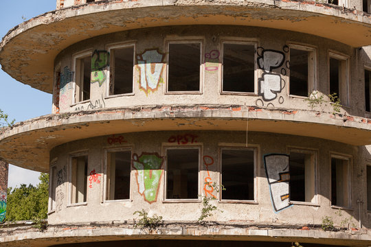 Ruine Fritz Heckert Heim Gernrode