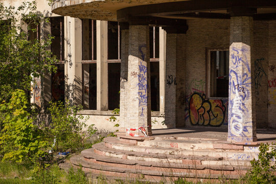Ruine Fritz Heckert Heim Gernrode
