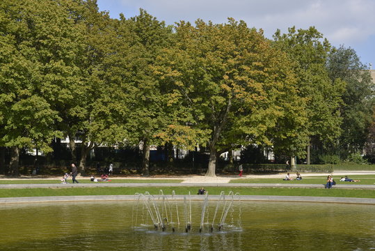 La fontaine du parc du cinquantenaire