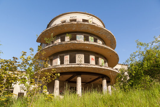 Ruine Fritz Heckert Heim Gernrode