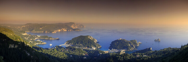 Panorama - Paleokastritsa, Korfu