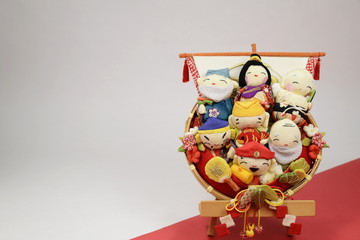 Fototapeta premium 七福神