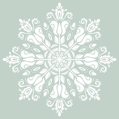 Orient Seamless Vector Pattern. Abstract Background