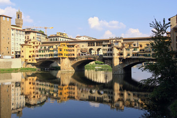 Obraz na płótnie Canvas Florence Ponte Vecchio