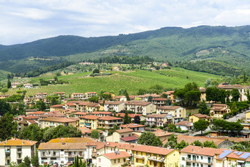 Fototapeta na wymiar Greve in Chianti, Tuscany