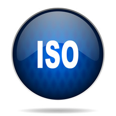 iso internet blue icon