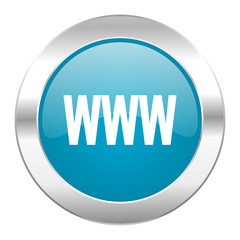 www internet blue icon