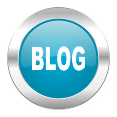 blog internet blue icon