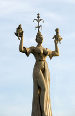 Fototapeta premium Imperia - Konstanz - Hafen - Bodensee