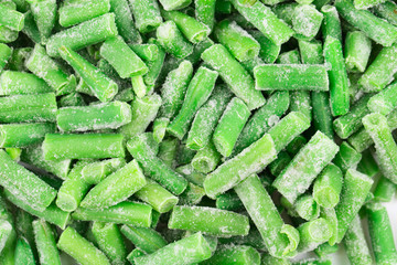 Frozen french beans.