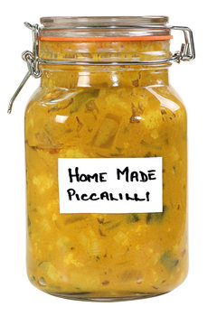 homemade piccalilli