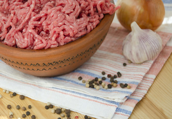 Fresh minced meat