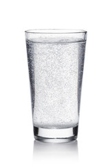 glass of mineral water