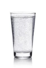 Küchenrückwand glas motiv glass of mineral water © Gresei