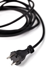 Black electric cable