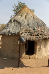 Himba village in Namibia, Africa