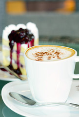 Hot coffee