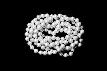 Bundle of faux pearls