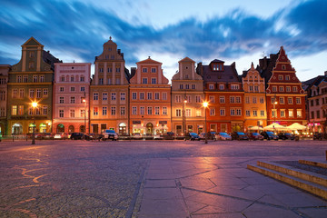 Wrocław stare miasto wieczorem © Patryk Michalski
