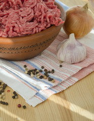 Fresh minced meat