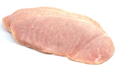 sliced ham