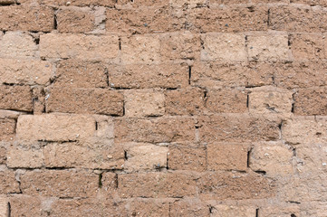 mud brick wall