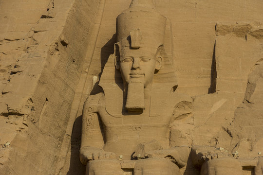 Ramses II en Abu Simbel