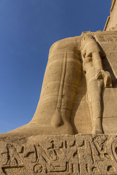 Grafitos en Abu Simbel
