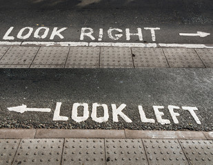 Look left, right